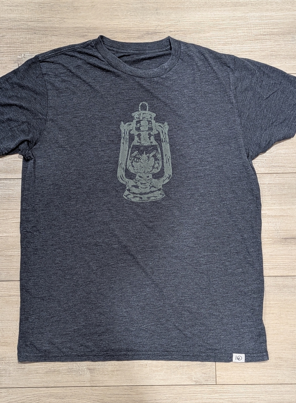 tentree Men’s Charcoal Lantern Graphic T-Shirt